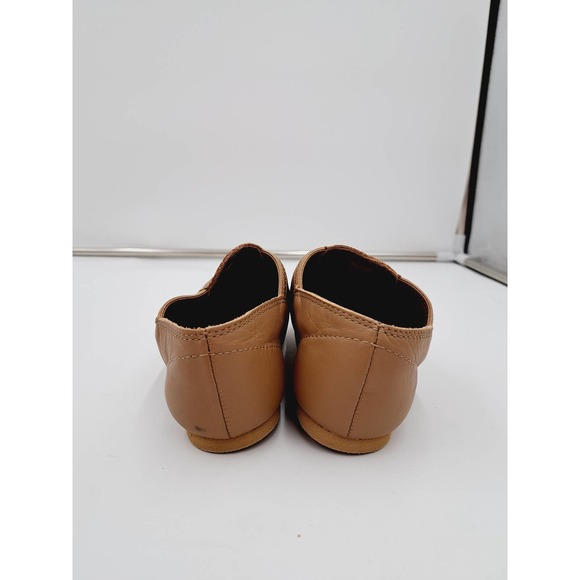 Capezio Tan E-Series Dance Hip Hop Jazz Slip On Splt Sole  Child 8M - Picture 5 of 8